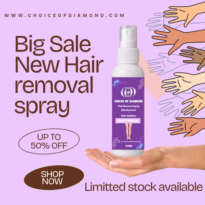 PERMENANT HAIR REMOVEL SPRAY